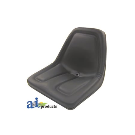 A & I Products Michigan Style Seat, w/o Slide Track, BLK 25" x19" x12" A-TM333BL